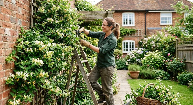 Honeysuckle Pruning